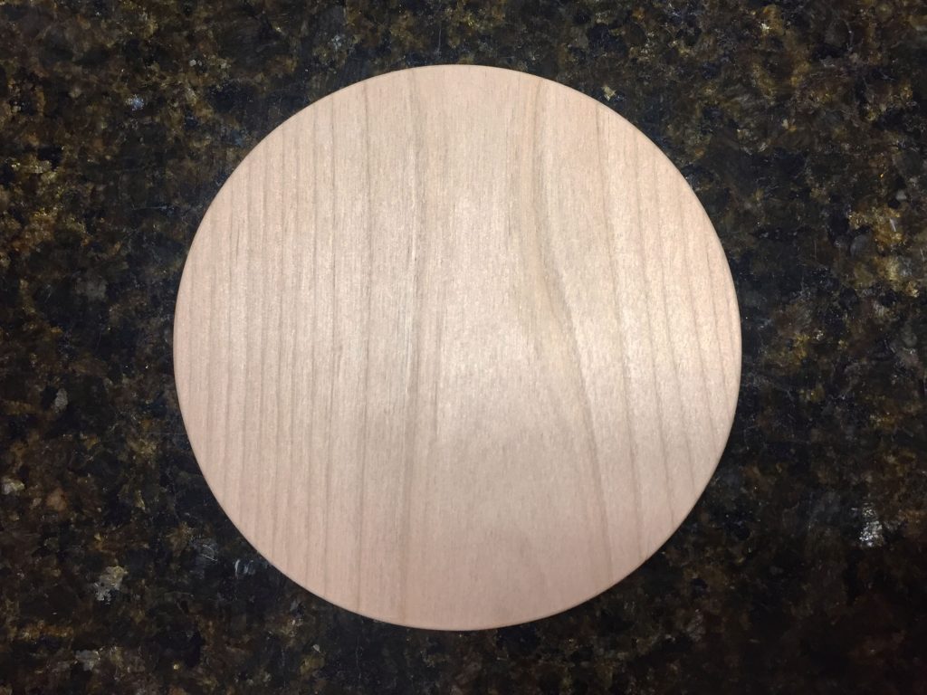 Large 1″+ Extra Thick Alder Wood Circles (27 mm) | Action Craftworks LLC