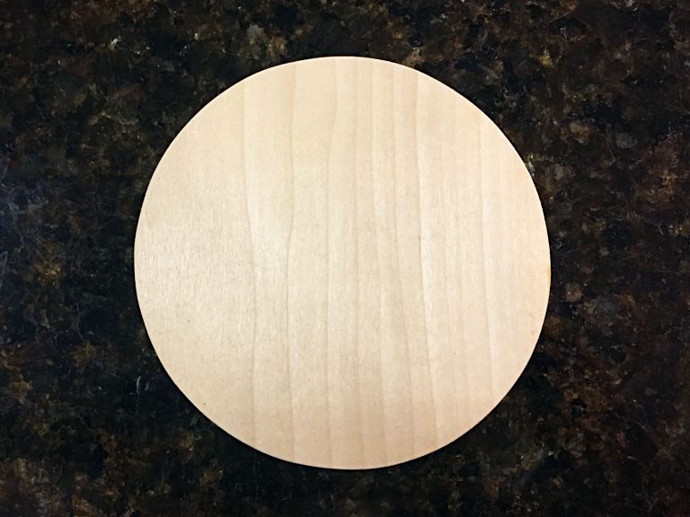 Large 1″+ Extra Thick Poplar Wood Circles (27 mm) | Action Craftworks LLC