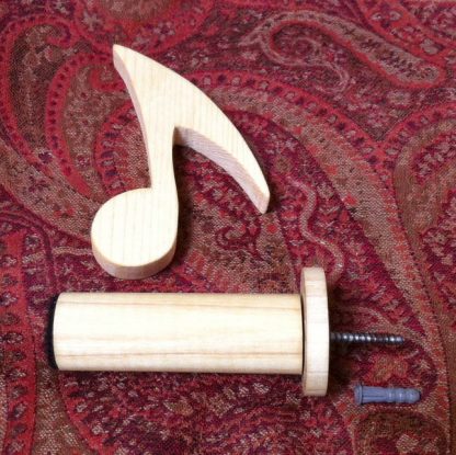 ActionCraftworks.com music note curtain holdback parts