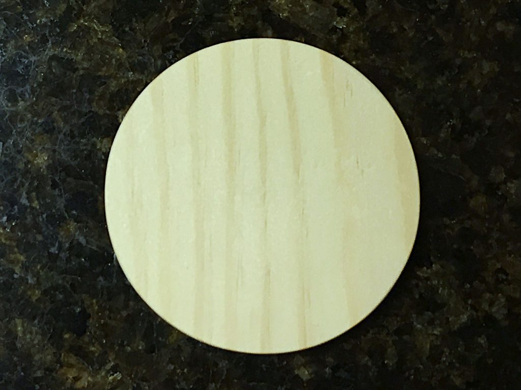 Large 3/8″ Thick Pine Wood Circles (9.5 mm) | Action Craftworks LLC