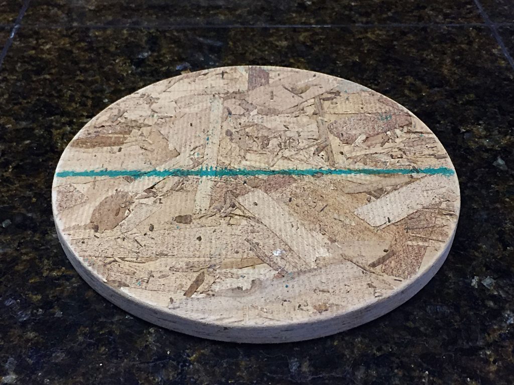 Wide (12”36″) x 7/16″ Thick Oriented Strand Board (OSB) Wood Circle