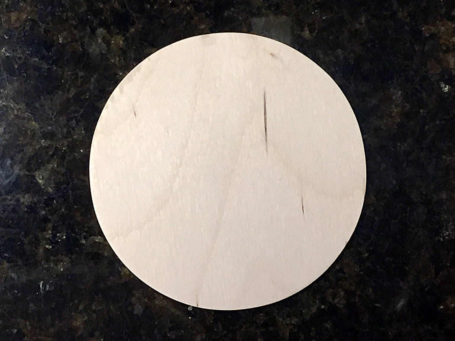 Thin 1/8″ Thick Baltic Birch Plywood Circle (3 mm) | Action Craftworks LLC