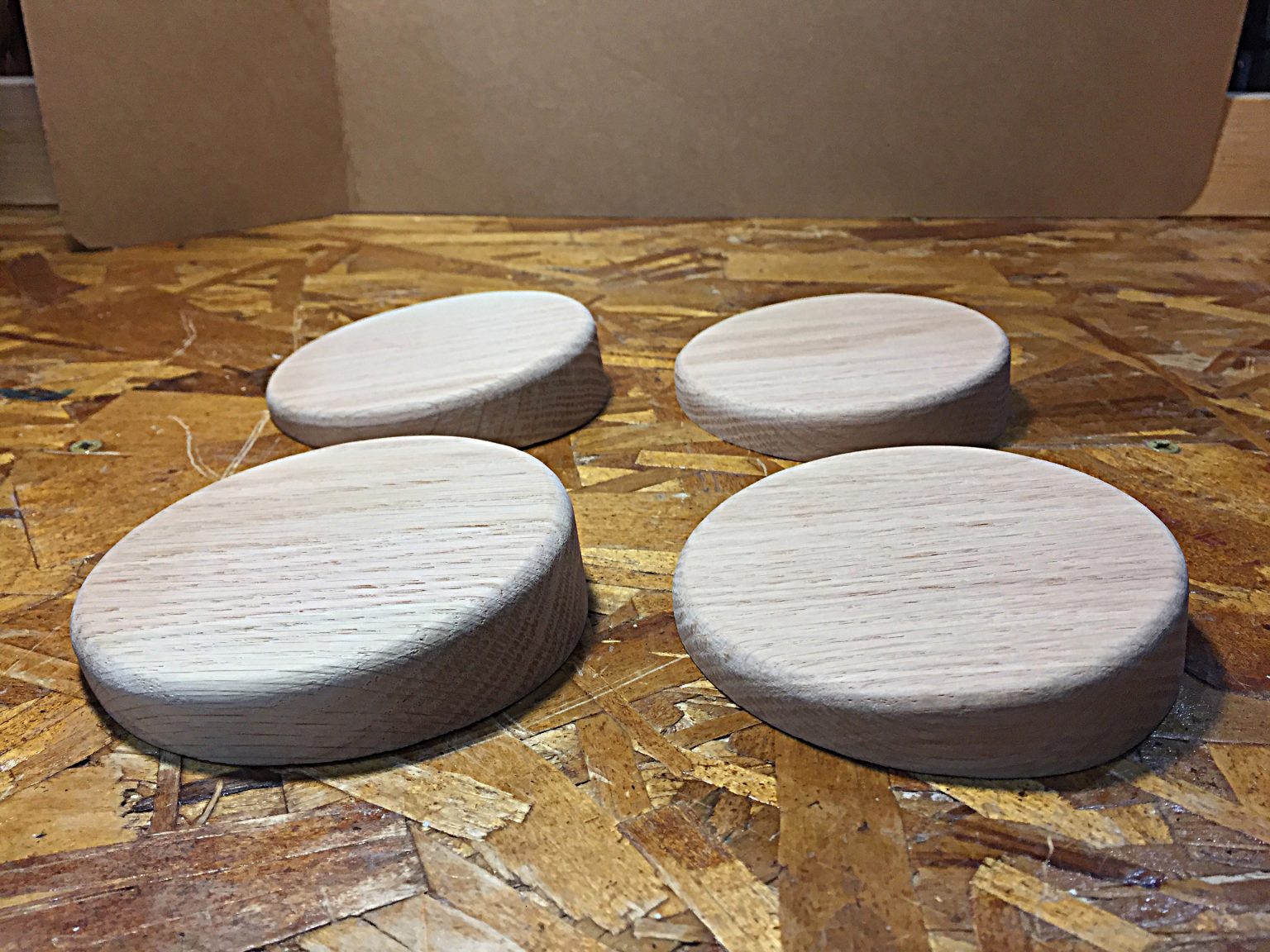 Custom Order for Bram: 4″ Diameter Oak or Alder Wood Circles with ...