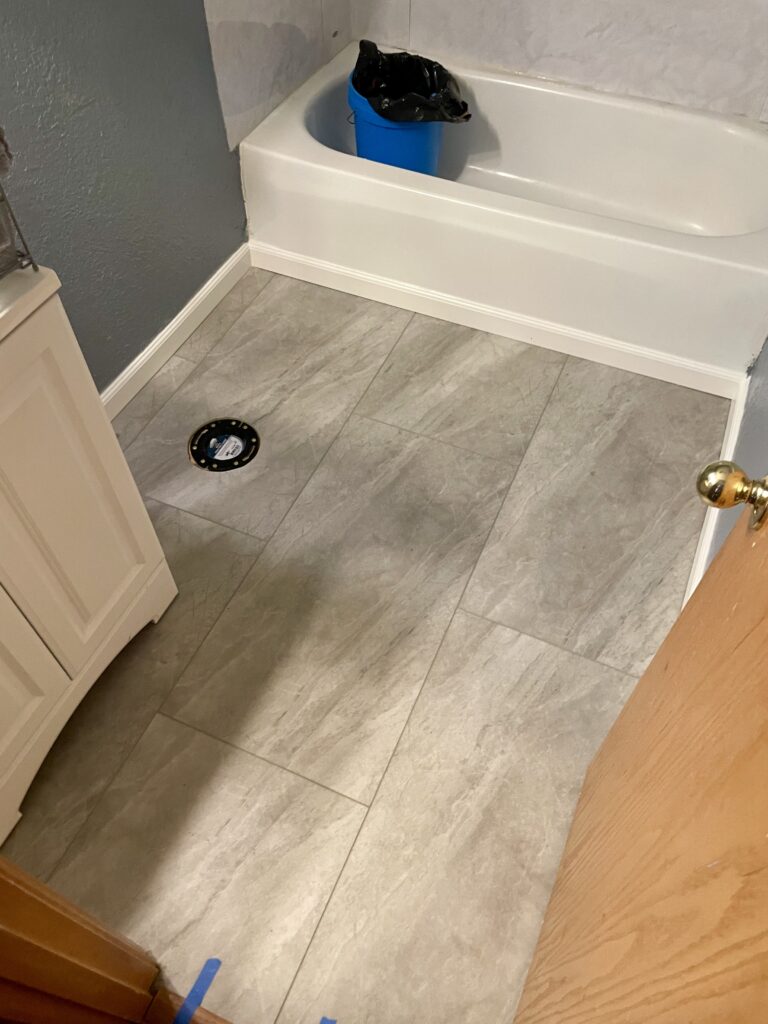 Ready for new toilet, bathroom remodel by Action Craftworks LLC in Vancouver, WA