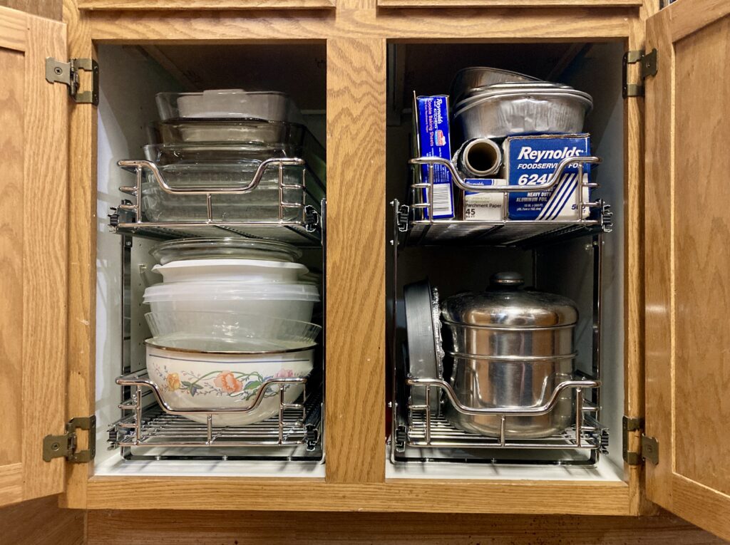 Kitchen renovation, kitchen cabinet storage organizers by Action Craftworks LLC in Vancouver, WA